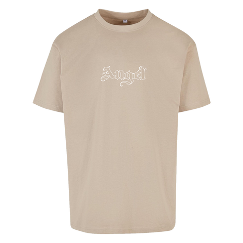 "Angel" HEAVY OVERSIZE TEE - WET SAND