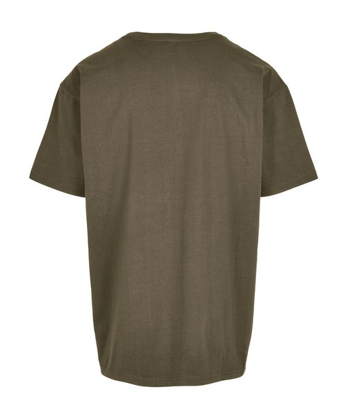 F73   HEAVY OVERSIZE TEE - OLIVE