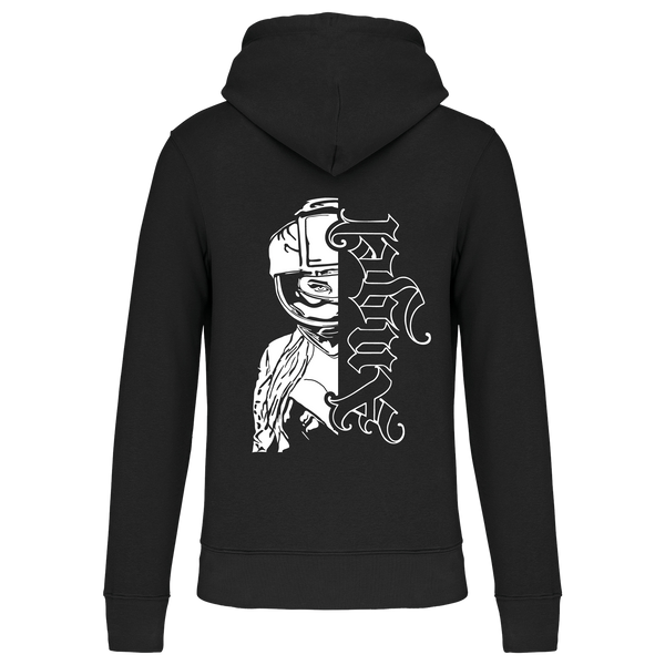 "Lava" Hoodie Unisex-Kapuzensweatshirt -  BLACK