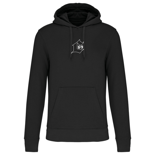 "Lava" Hoodie Unisex-Kapuzensweatshirt -  BLACK