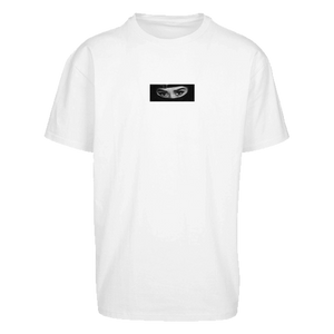 "LAVA" HEAVY OVERSIZE TEE - WHITE