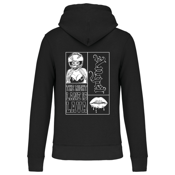 "Angel" Hoodie Unisex-Kapuzensweatshirt -  BLACK