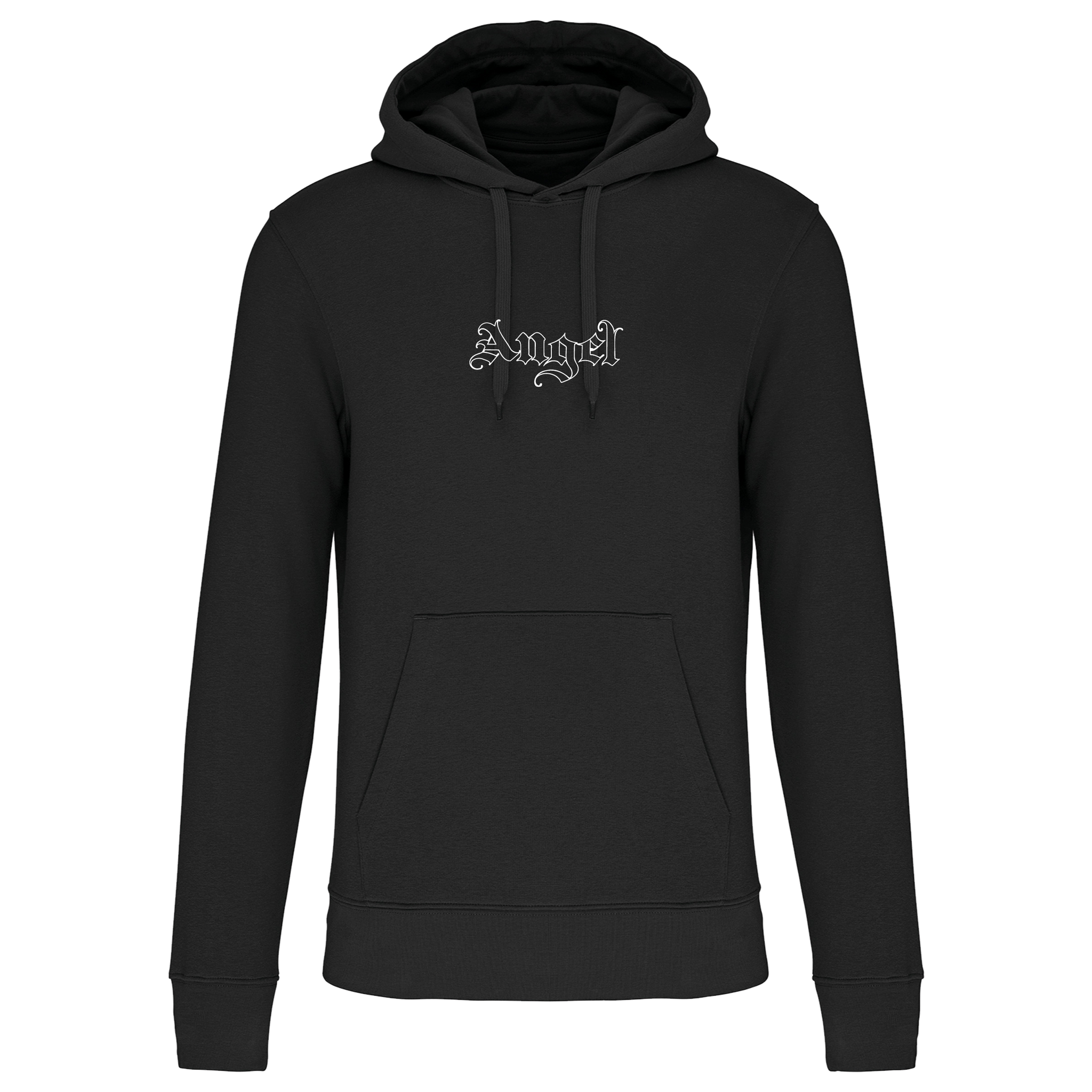 "Angel" Hoodie Unisex-Kapuzensweatshirt -  BLACK