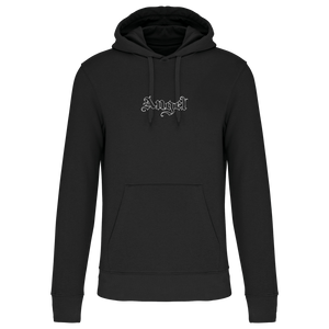 "Angel" Hoodie Unisex-Kapuzensweatshirt -  BLACK