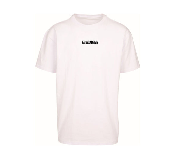 F73   HEAVY OVERSIZE TEE - WHITE