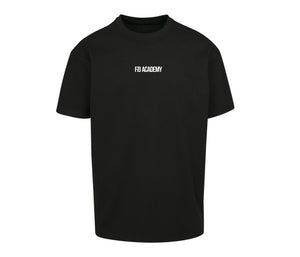 F73  HEAVY OVERSIZE TEE - BLACK