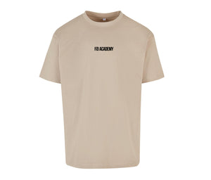 F73   HEAVY OVERSIZE TEE - WET SAND