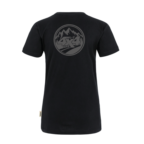 T-Shirt Damen "4x4" schwarz