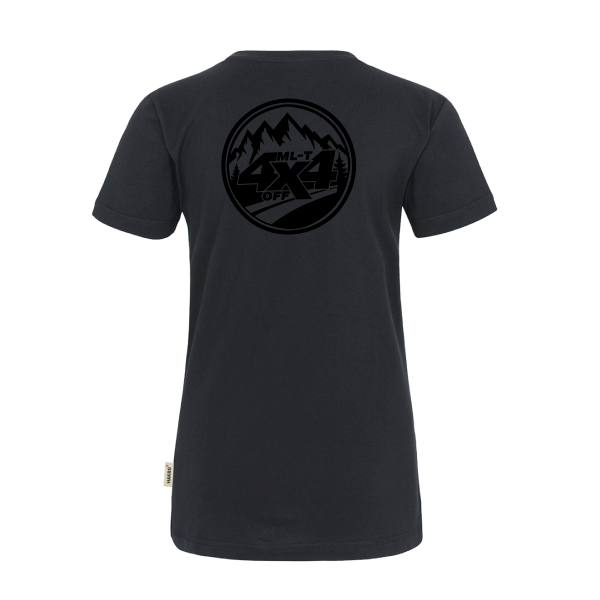 T-Shirt Damen "4x4" carbon
