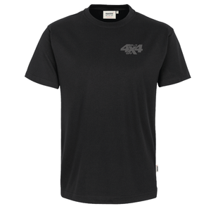 Single Jersey Herren "4x4" schwarz