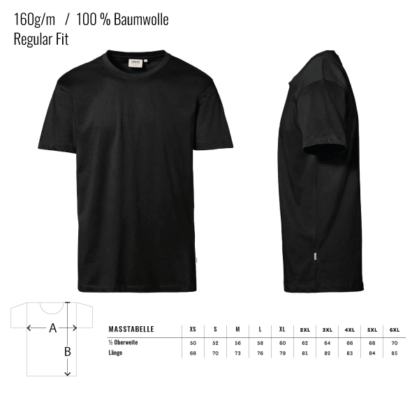 T-Shirt Herren "4x4" carbon