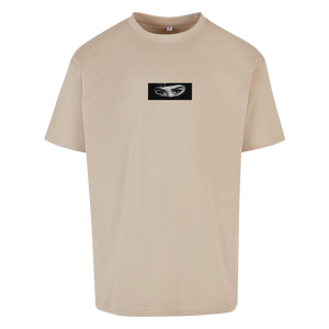 "LAVA" HEAVY OVERSIZE TEE - WET SAND