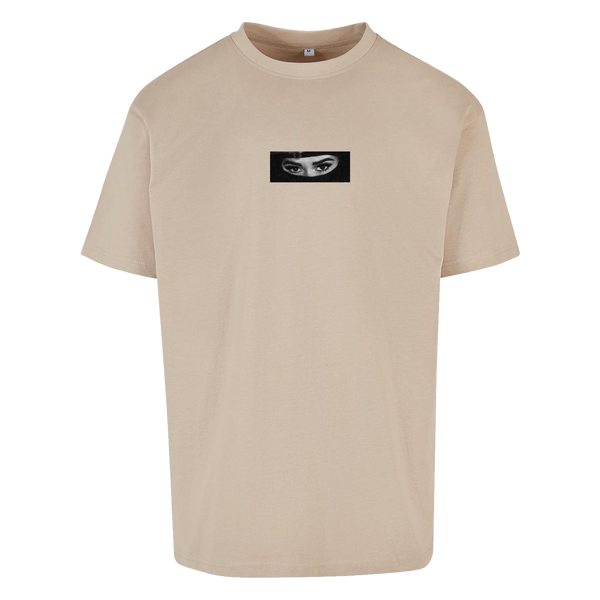 "LAVA" HEAVY OVERSIZE TEE - WET SAND