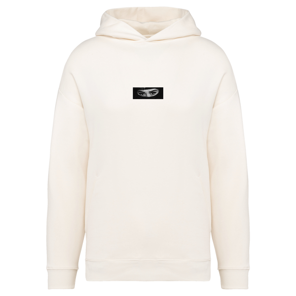 "Lava" Hoodie Oversize Unisex-Kapuzensweatshirt -  IVORY