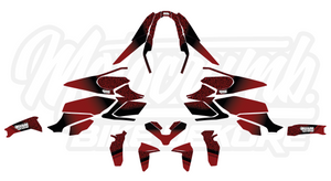 Yamaha MT07 Dekor Fade" rot