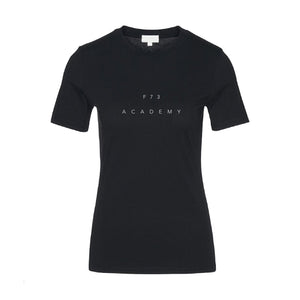 F73 "ACADEMY MINIMAL" T-Shirt Damen - schwarz