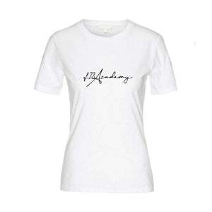 F73 "SIGNATURE" T-Shirt Damen - weiß